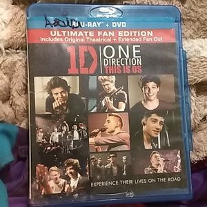 One Direction This is Us Blue Ray CD